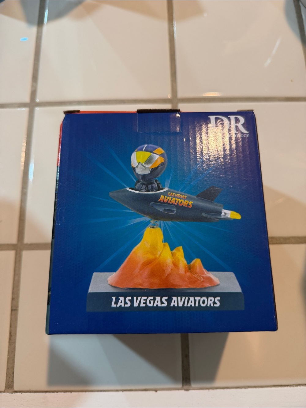 Louis Vuitton Black and Yellow Aviator Display Figurine